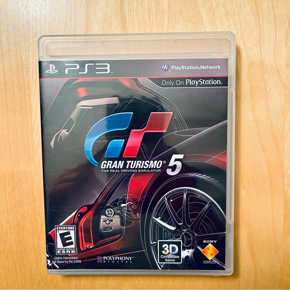 Gran Turismo 5 Game - Sony PlayStation 3 PS3 - 3D Compatible Tested and Working